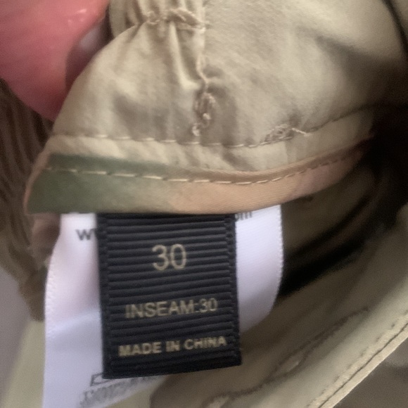 Free Soldier cargo hiking waterproof tactical pants size 30W 30L khaki tan - Picture 5 of 6